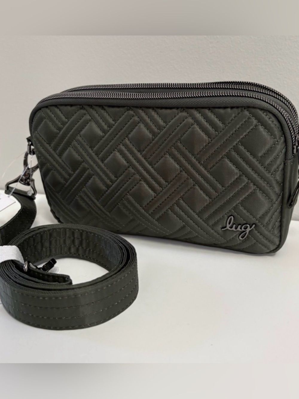 Lug Coupe Convertible Crossbody and Belt Bag with built in RFID protection